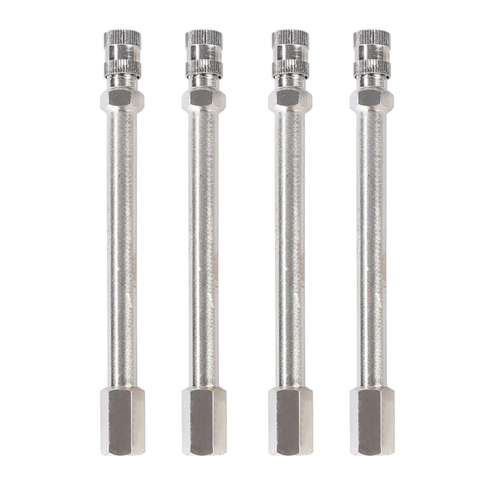 4 Stks/set Band Band Ventiel Verlengstuk Vervanging Twin Wheel Adapter Voor Moto Vrachtwagen Motorfiets Auto 100 Mm Auto accessoires