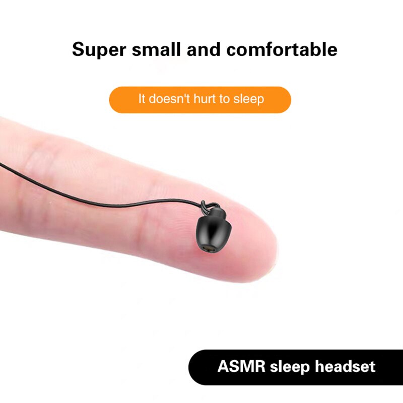 Fgclsy 3.5mm weiche silikon-in-ear-kopfhörer mit geräuschunterdrückung, kabel und mikrofon für freizeit und schlaf, kompatibel mit xiaomi und huawei