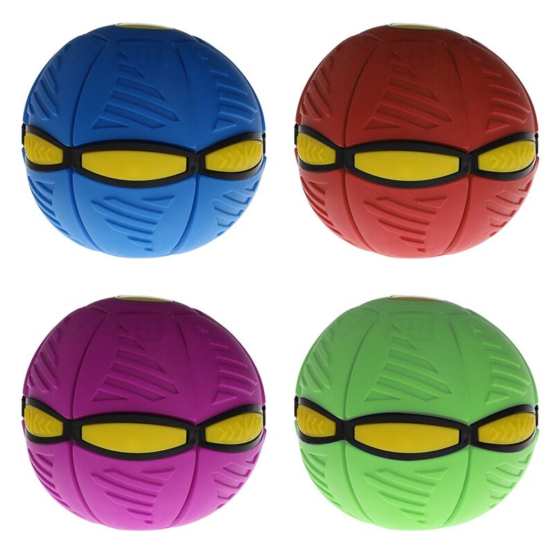 Vliegende Ufo Platte Gooi Disc Bal Met Led Licht Speelgoed Kid Outdoor Tuin Basketbal Spel