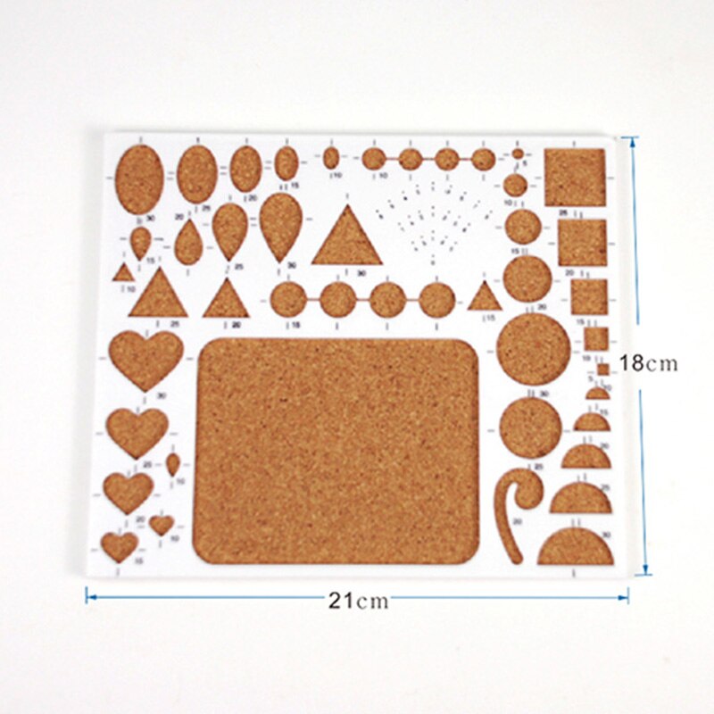 Template Mold Board Diy Papier Quilling Gereedschap Set Tweezer Pins Ingelaste Tool Kit Hamdmade Kunstwerk Kaart Papier Ambachten Tool