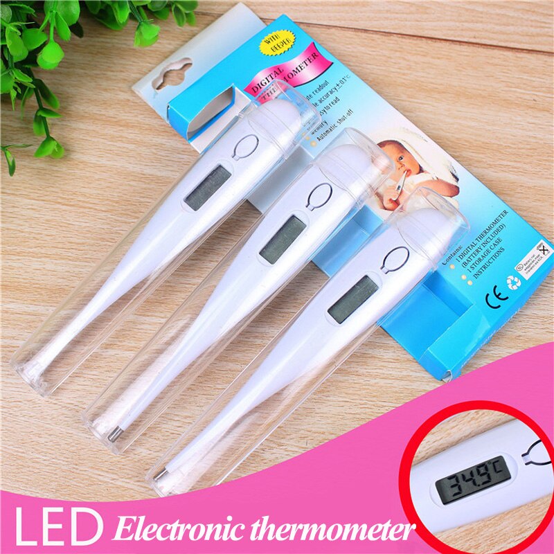1 Pcs Ferramentas crianças Bebé Criança Corpo Digital LCD Aquecimento Termômetro de Medição de temperatura