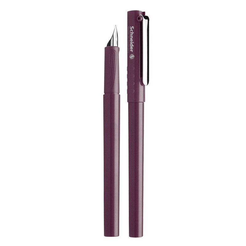 Schneider BK406 Fountain Pen 0.35mm Extra Fine Tip Iridium Nib Made in Germany: Brown