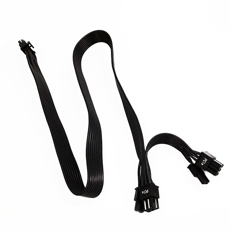 PCIe 8pin To 2 Ports 6+2Pin Power Supply Cable For FOCUS PLUS Platinum PX Series