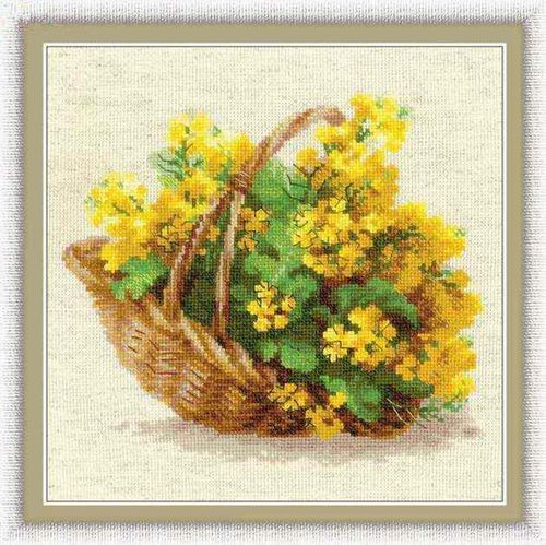 G Gold Collection Counted Cross Stitch Kit Cross stitch RS cotton with cross stitch Riolis 1502