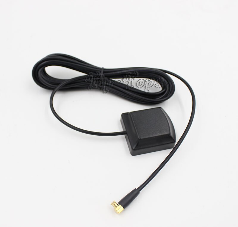 1PCS GPS Active MCX Antenna Fit For Garmin 72 76 60 60C GPS Black Antenna MCX Plug GPS Active Antenna Aerials
