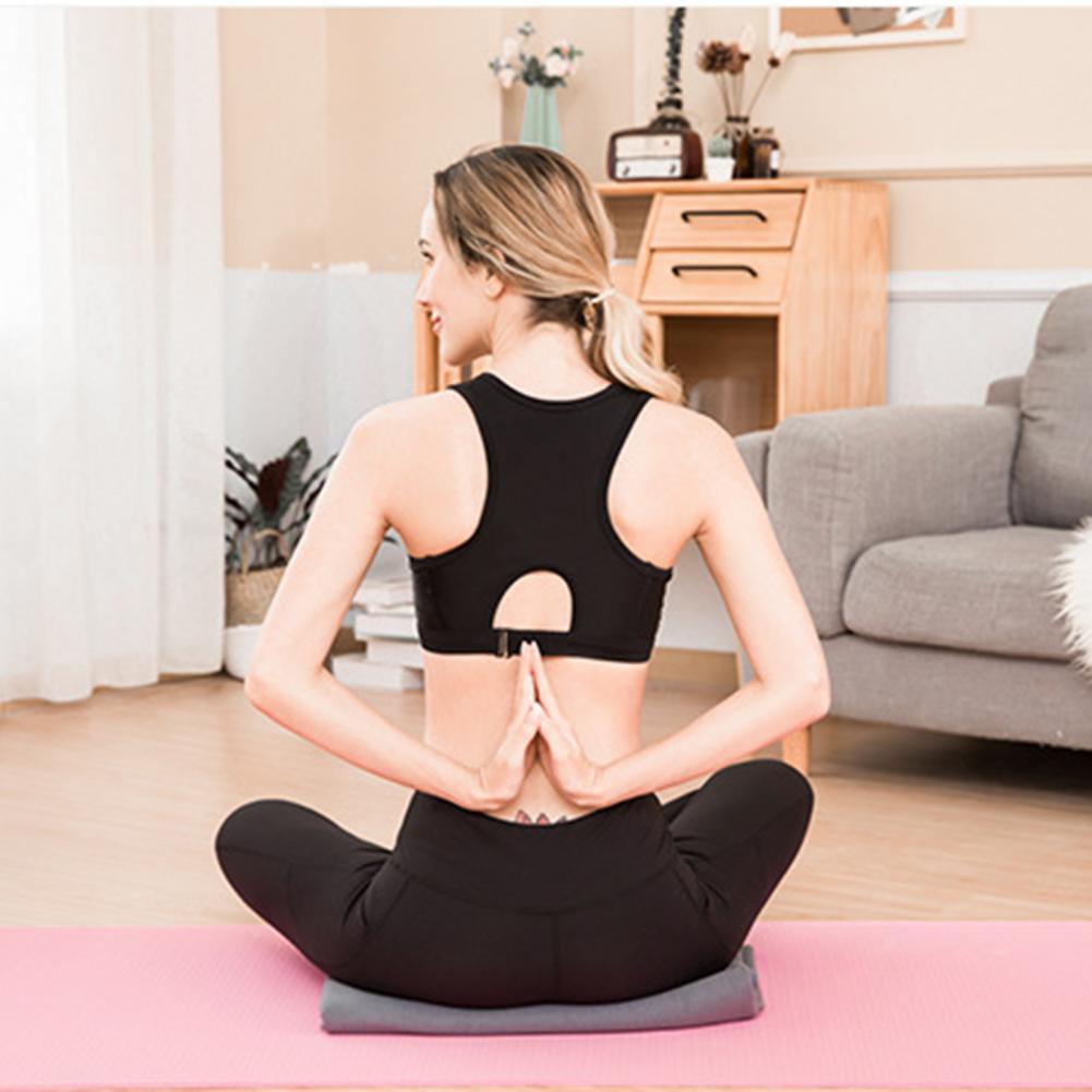 Mantas de Yoga antideslizantes, manta plegable anticaída, antipelusas, Color sólido, para viajes, deporte, Fitness, ejercicio, Pilates, esterillas de entrenamiento