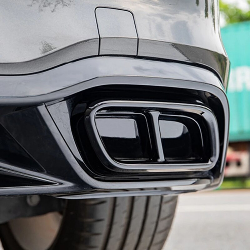 Uitlaatpijp Auto-accessoires Staart Keel Cover Trim Uitlaat Tip Trim