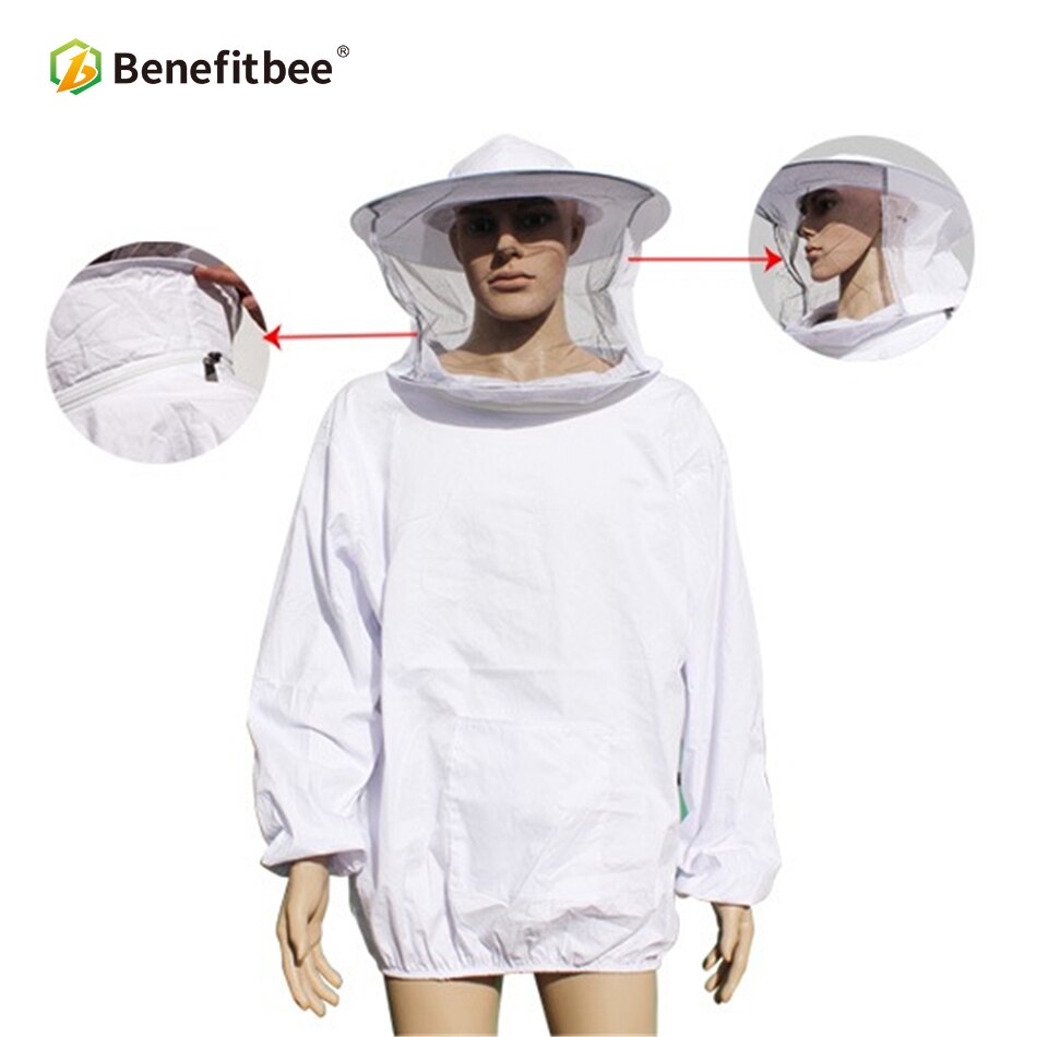 Chaqueta de traje de Apicultura de abeja para Apicultura de apicultor de protección uniformes de Apicultura equipo de Apicultura