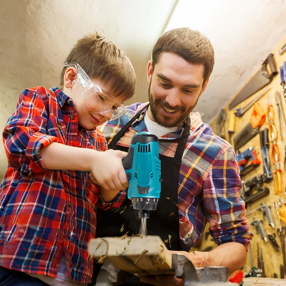 12V Lithium-ion Battery Cordless Screwdriver Electric Drill Hole Electrical Screwdriver Hand Driver Wrench Power Tools