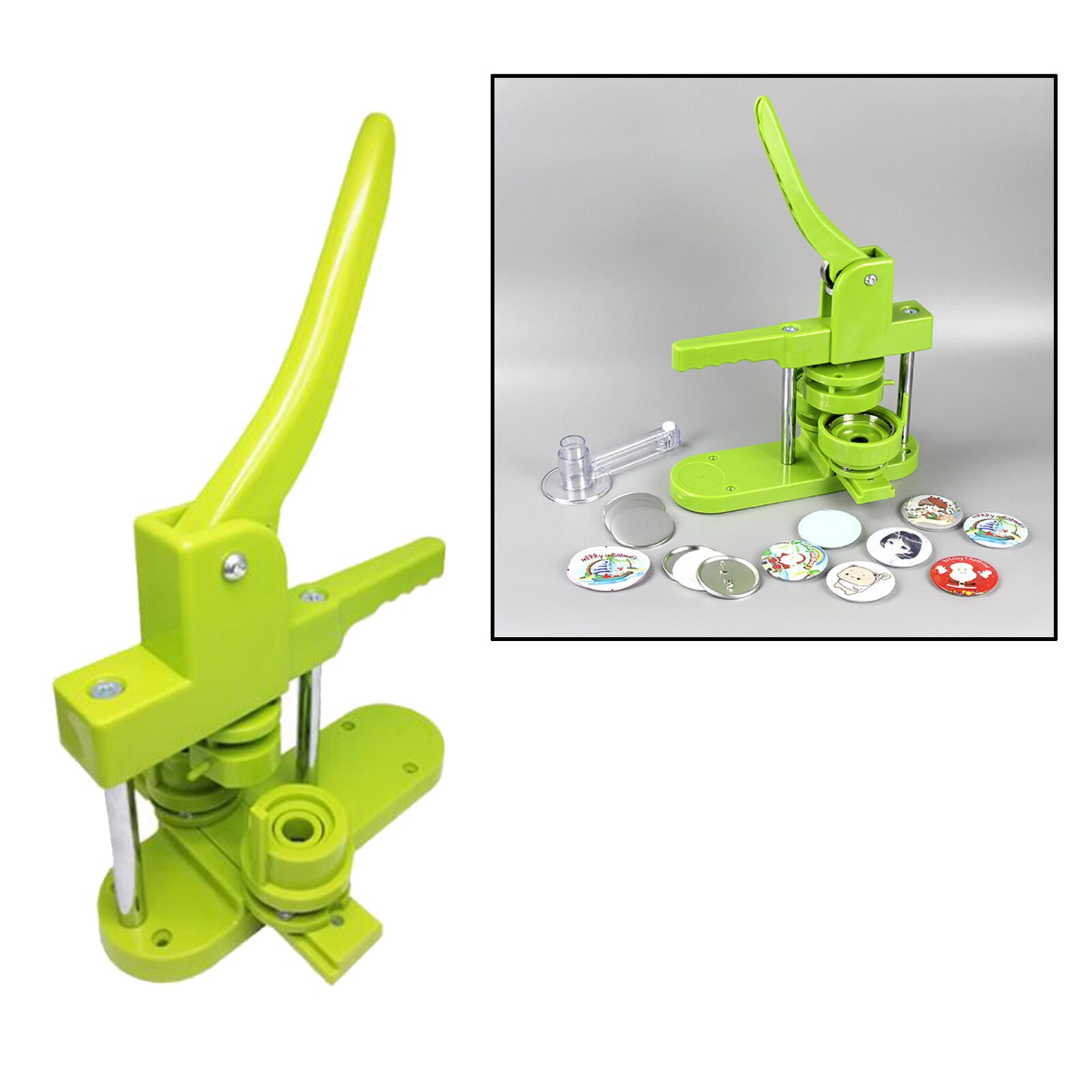 Badge Button Maker Machine Pinback Supplies Button Badge Maker Machine Badge Punch Press
