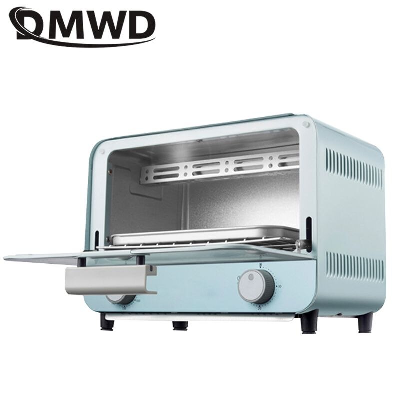 DMWD 9L Mini Electric Baking Oven 220V Home Pizza Oven Baking Tools For Cakes Chicken Wing Temperature Control Timing