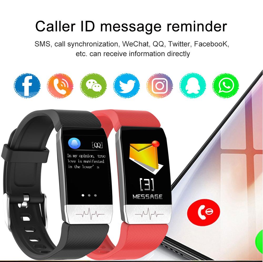 Carkira T1S Smart Watch Body Temperature Heart Rate Monitor Fitness Tracker ECG GPS Sport Smartwatch for Men Women
