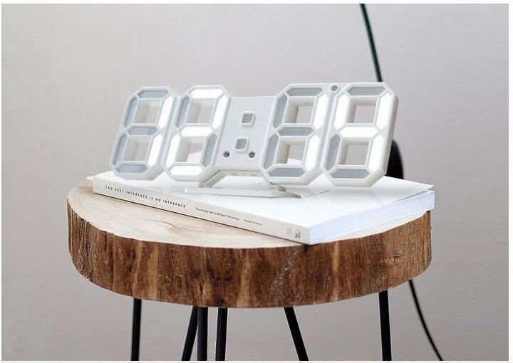 USB Digital Table Clocks Wall Clock LED Time Display Watches Display Alarm Snooze Home Decoration