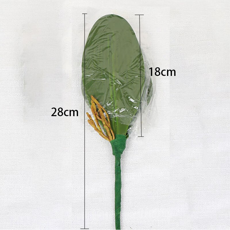 1Pcs real touch phalaenopsis leaf artificial plant leaf decorative flowers auxiliary material flower decoration Orchid leaves