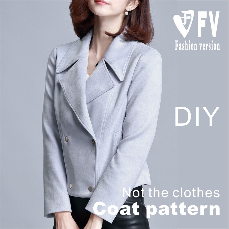 Gabardina Corta De Mujer Con Doble Botonadura - Ligera, Para Otoño, Tallas S/M/L | Elegante Y Moderna