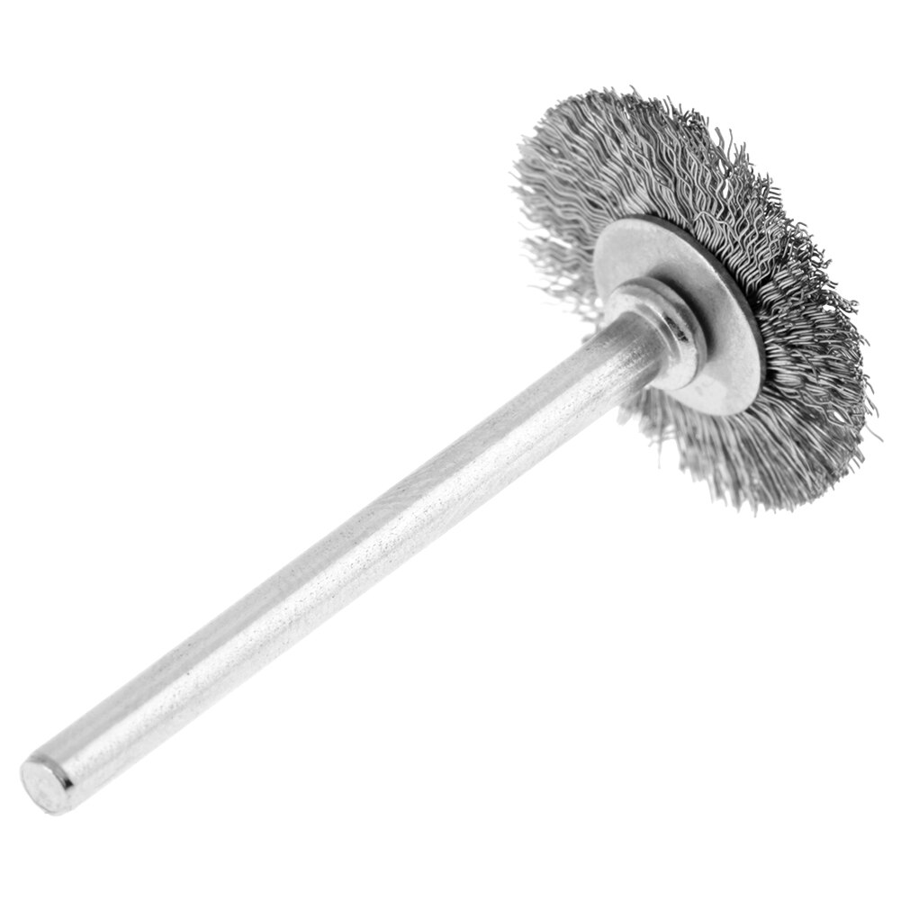 10Pcs 25mm Mini Stainless Steel Wire Brush Polishing Wheel Set for Grinder Power Accessory Tool