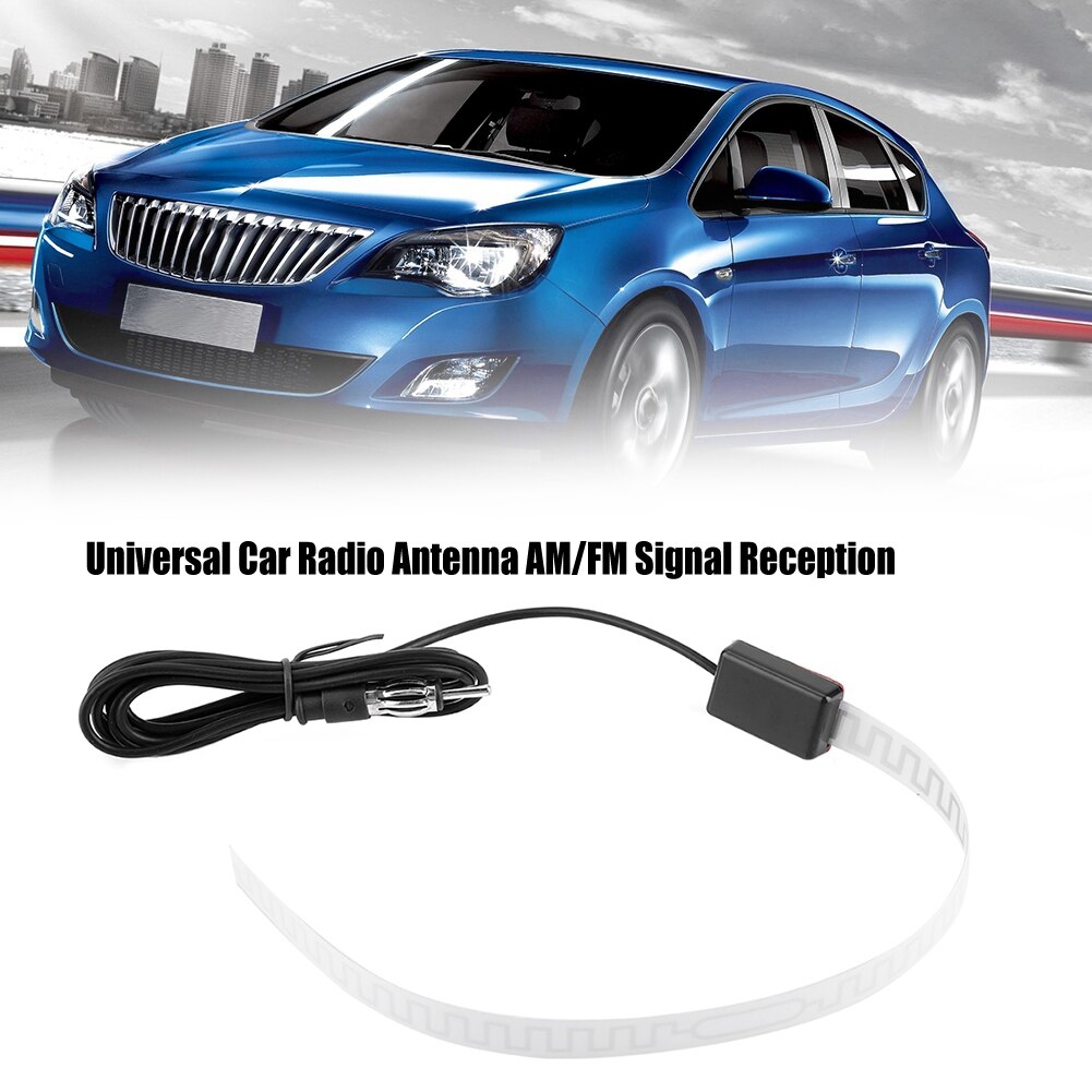 Universal Car Radio Antenna AM/FM Signal Reception Car Radio Antennas 48-860 MHZ DC 12V
