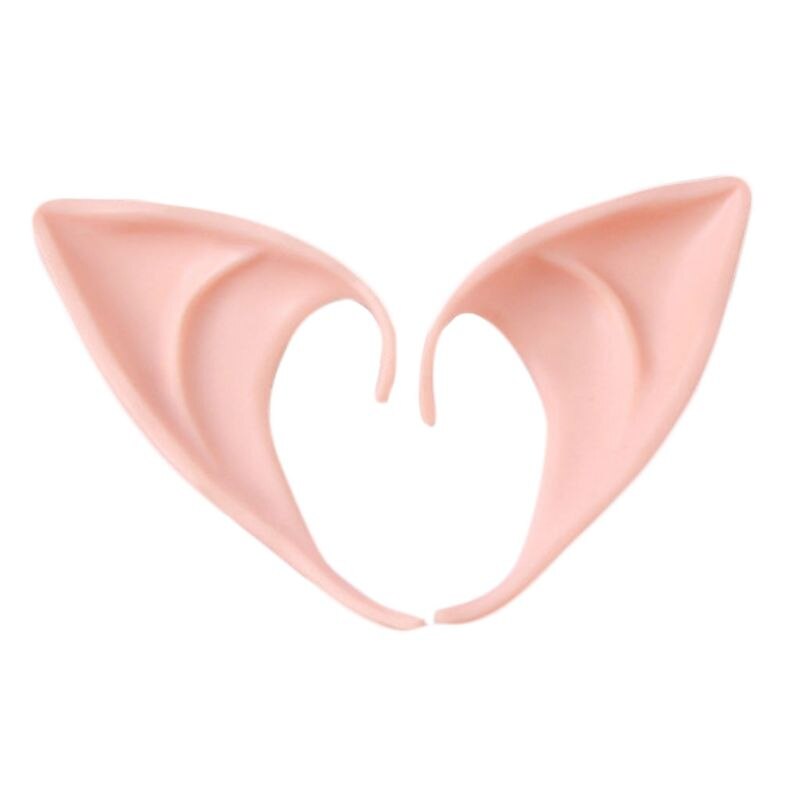 1 Pair Latex Elf Ears Pointed Cosplay Mask Hallowe... – Vicedeal