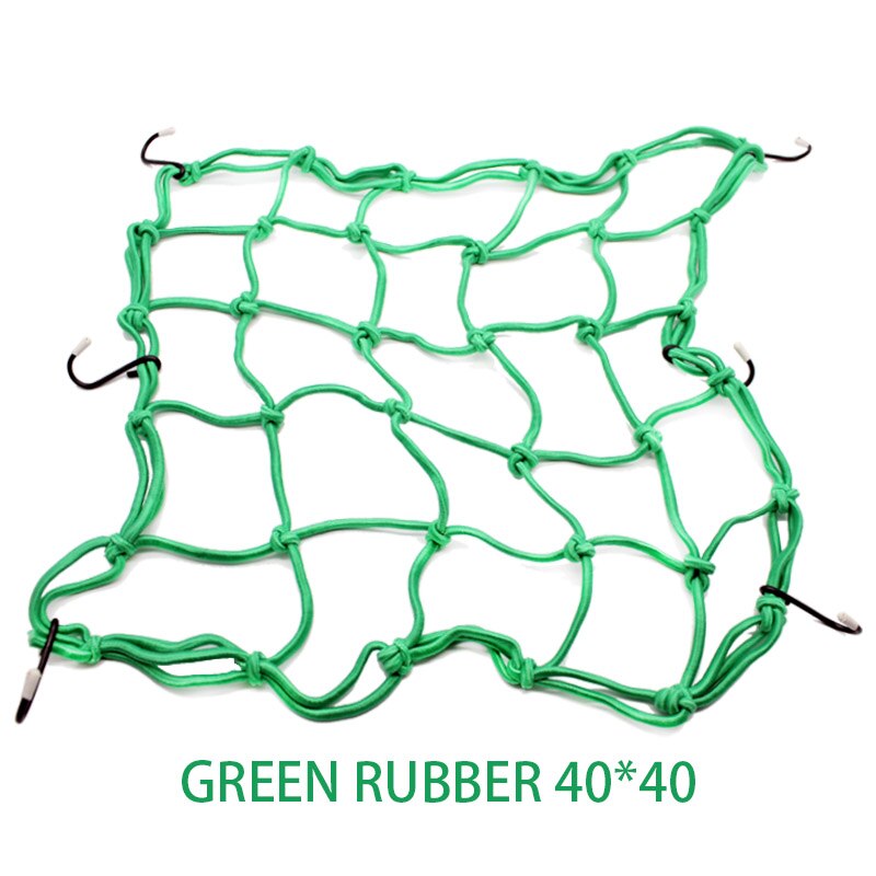 Nordson 6Hooks Motorcycle Luggage Net Motorbike Net Helmet Mesh Cargo Net Mesh Bungee Mesh Helmet Holder Motorcycle Accessories: Green Luggage Net