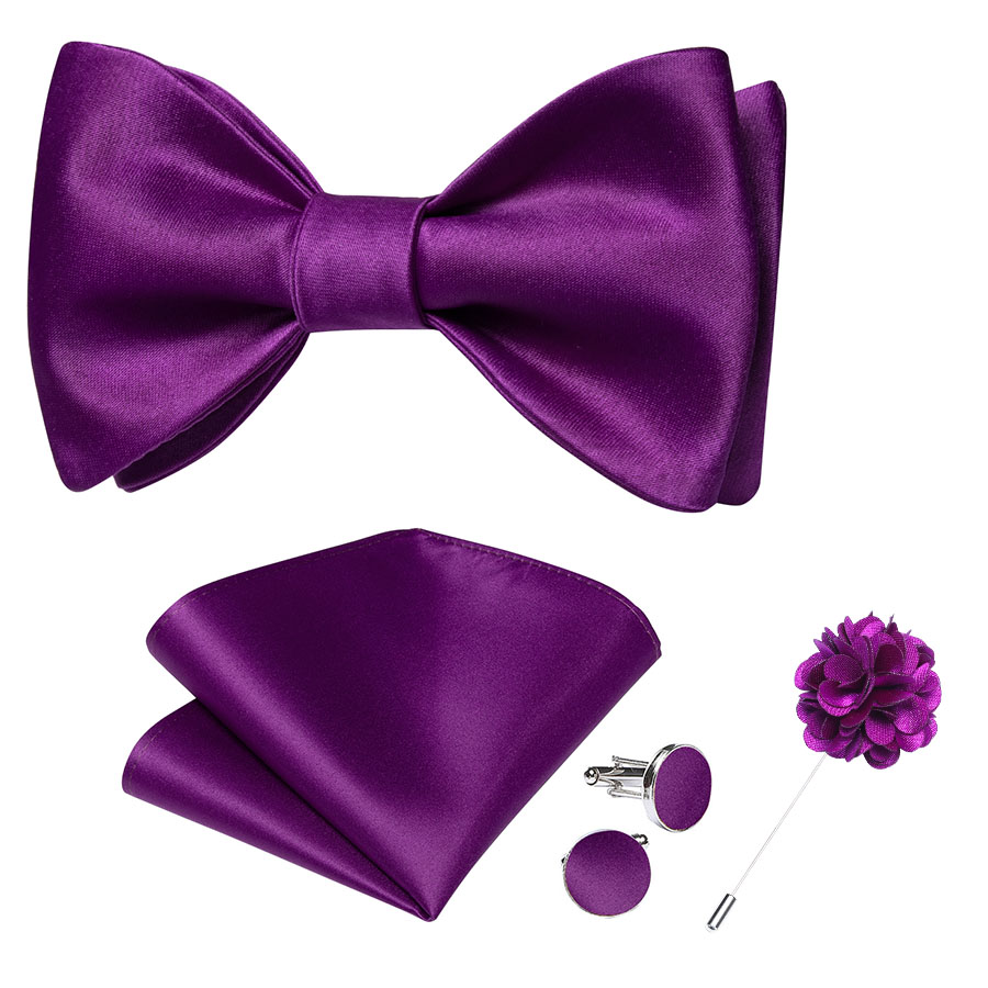 Pajarita con broche para hombre, mariposa negra sólida para novio, boda, graduación, trajes de esmoquin, accesorios, para marido: Verde