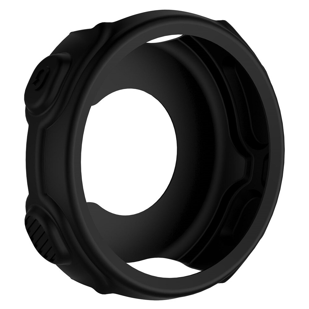 Coque de protection en Silicone pour montre Garmin Forerunner 235 735XT, étui de protection d&#39;écran: Black