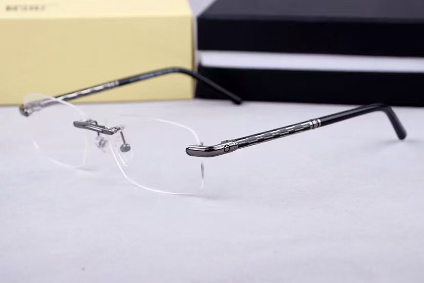 MONT – lunettes de lecture optique sans cadre pour homme, verres de , Style, MB432: Gray