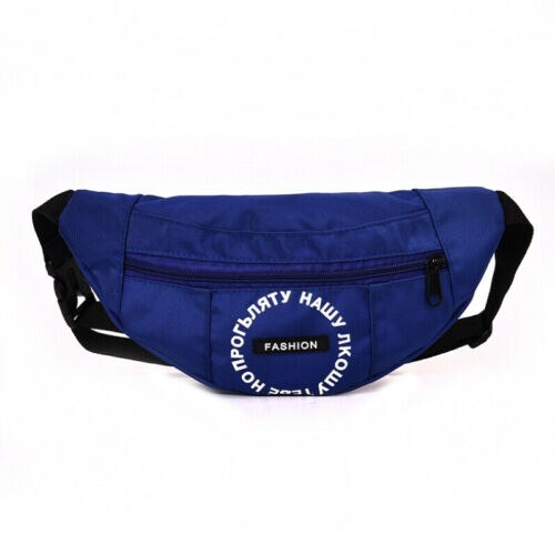 Grote heuptas taille mannen vrouwen reizen sport verstelbare reistas verpakking: Blauw
