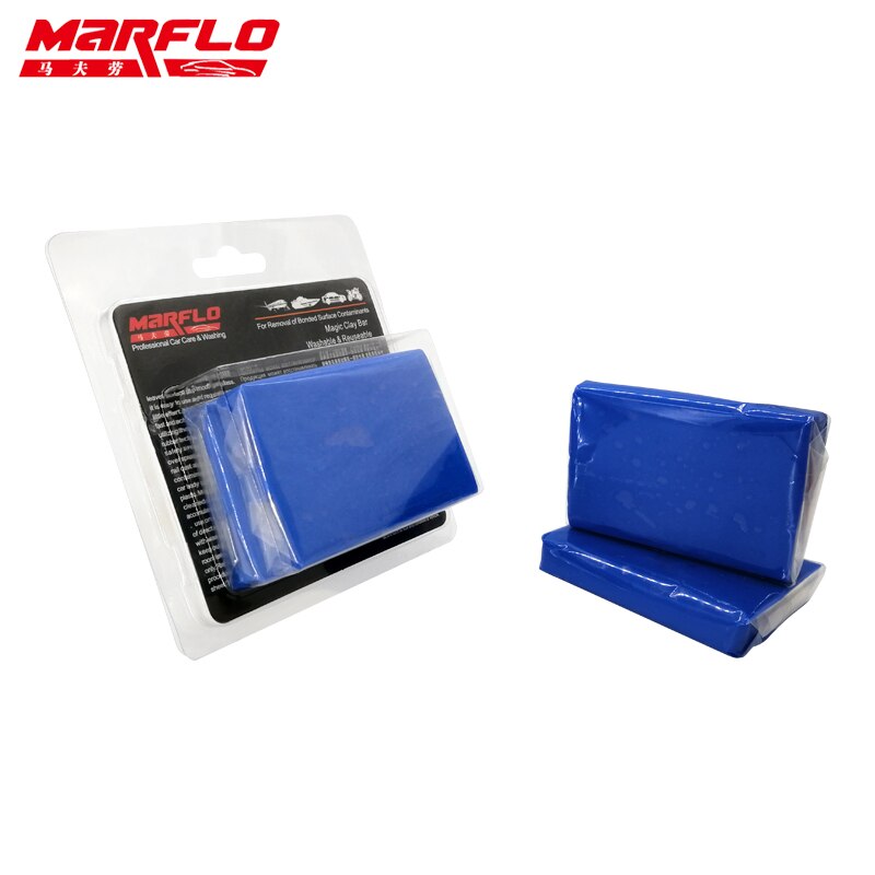 Marflo king magic clay bar bilvask mudder auto detalje bar fin kvalitet
