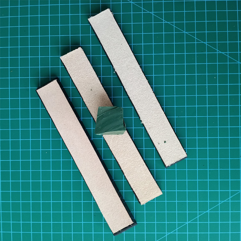 Ruixin pro – barre de pierre à aiguiser, affûteur de couteaux, KME Edge pro polissage, tannage végétal, cuir strop pour Ruixin pro: 3leather wax 15g