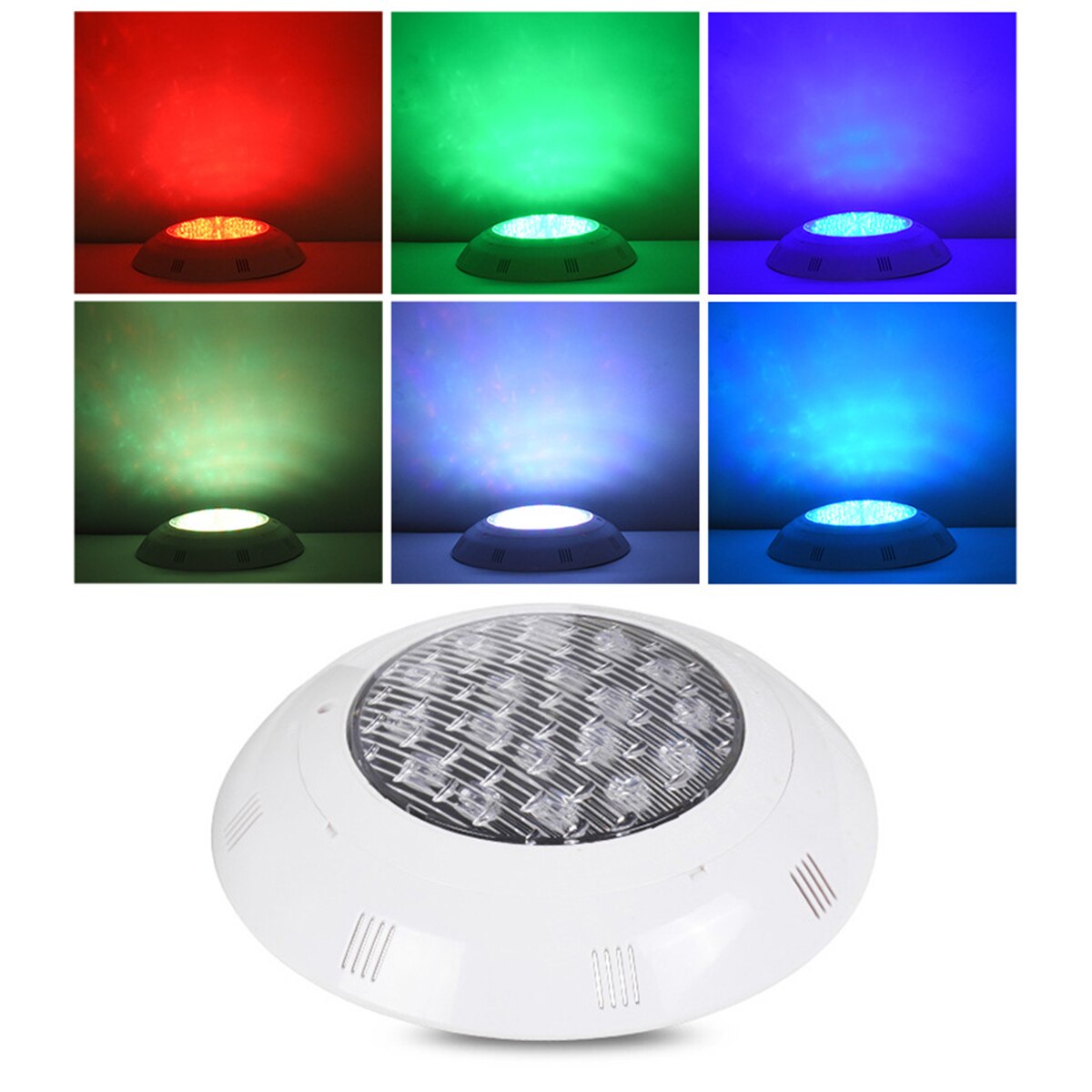 Ip68 Led Swimming Pool Light 12W Led Waterproof UnderWater Light AC 12V Pond Lights RGB Led Piscina Luz Spotlight piscina