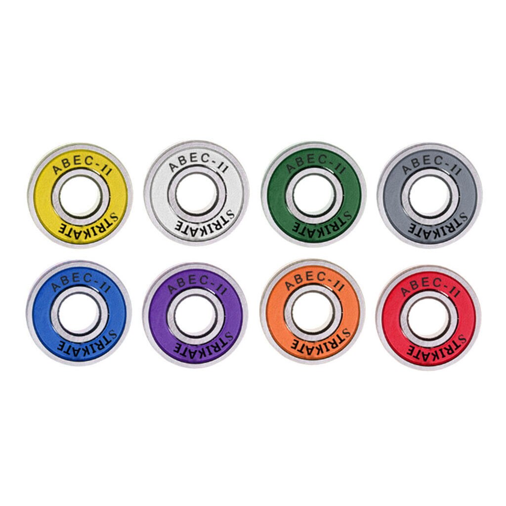 8 Pcs ABEC-11 Roller Skate Lagers 608RS Lager Skateboard Longboard Kogellagers Waterdicht Duurzaam Scooter Lagers: Multicolor