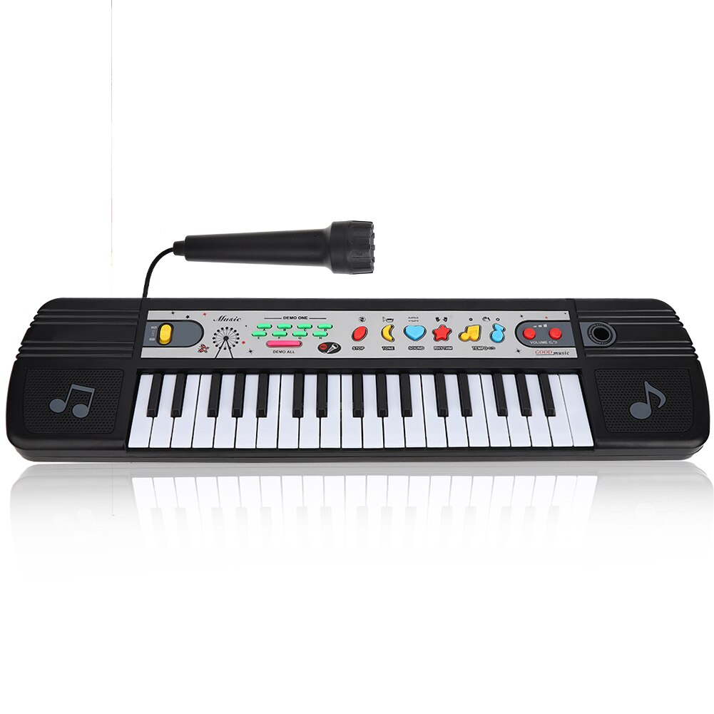 37 Toetsen Digitale Muziek Elektronische Toetsenbord Toetsenbord Elektrische Piano Met Microfoon Kid Vroege Educatieve Tool Kinderen