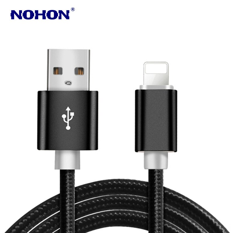 3m Ultra Long USB Data Sync Charge Cable for iPhone 5S 6S 5 6 7 8 Plus X XR XS 11 Pro Max Fast Charging USB Charger Cables Wire: Black / 3m