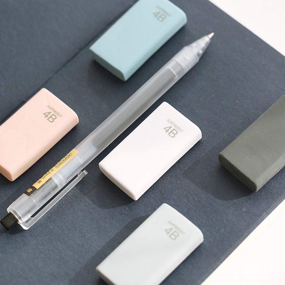 1Pcs 4B Pencil Eraser Art Sketch Painting Dedicated Student Stationery Offices School Supplies Eraser Kids