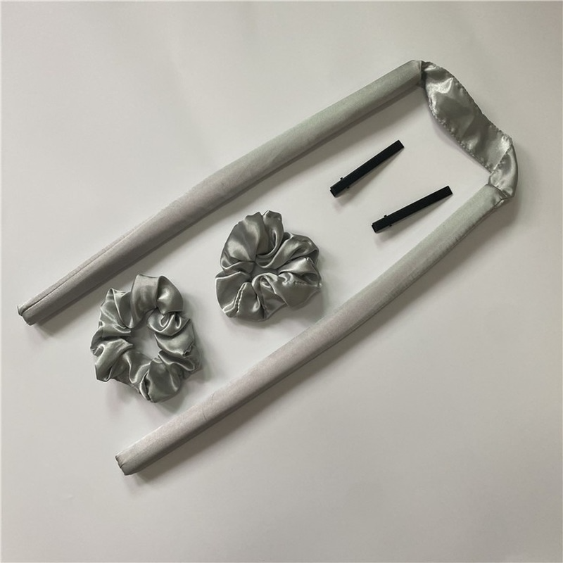 Velvet rubber wand without heat curling wand magic hair curlers salon accessories heatless curls bendy products spiral tools