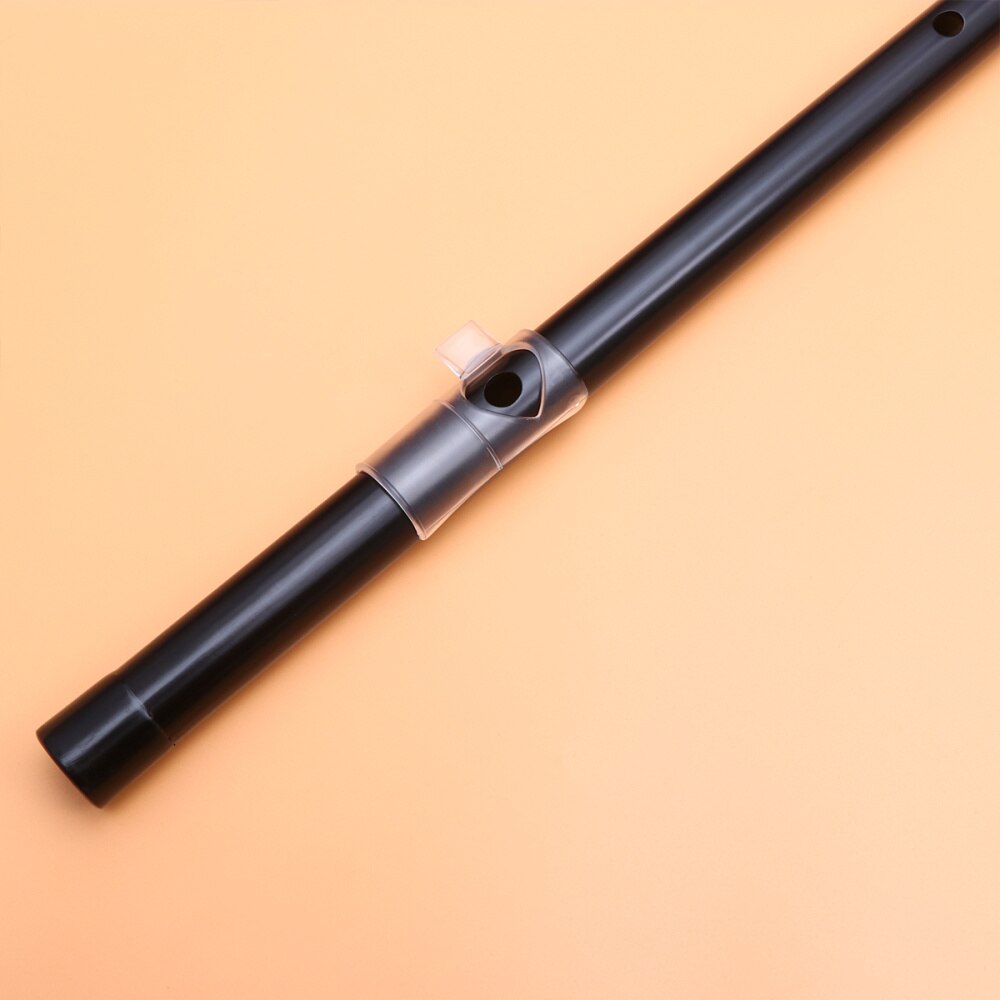 1 set professioneller bambusflöte mit filmloch und filmhalterung (schwarz, zubehörfarbe zufällig)