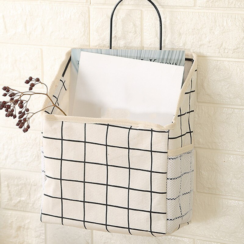 2Pcs Wall Hanging Storage Bag Large Capacity Wardrobe Durable Hanging Storage Bag