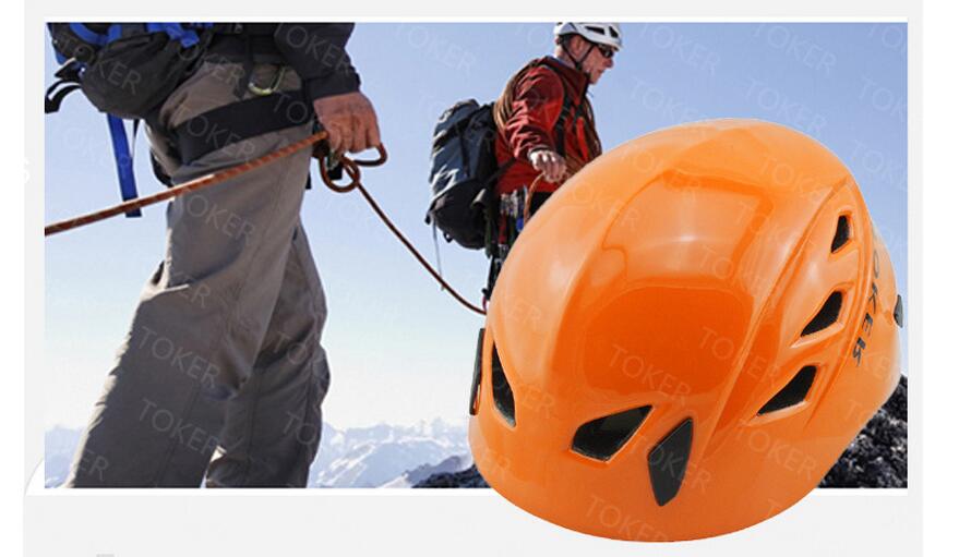 Head size Adjustable 54-61cm Mountain-climbing helmet Rescue prompt Helmet Outdoor safety helmets