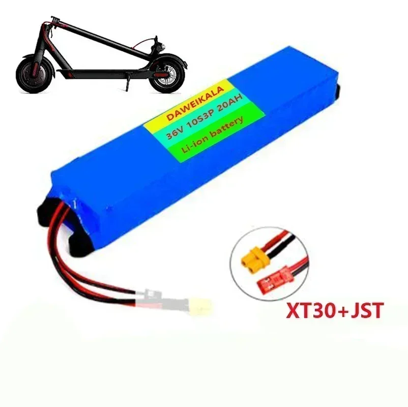 36V 20Ah 18650 batería de litio 10S3P 20000mah 800W mismo puerto 42V M365 potencia con BMS: other