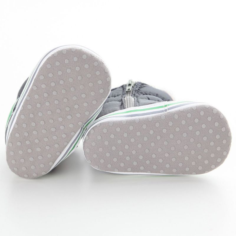 Baby Boy Snowboots Warm Pluche Winter Navy Baby Boot Peuter Schoenen Zachte Prewalker Schoen