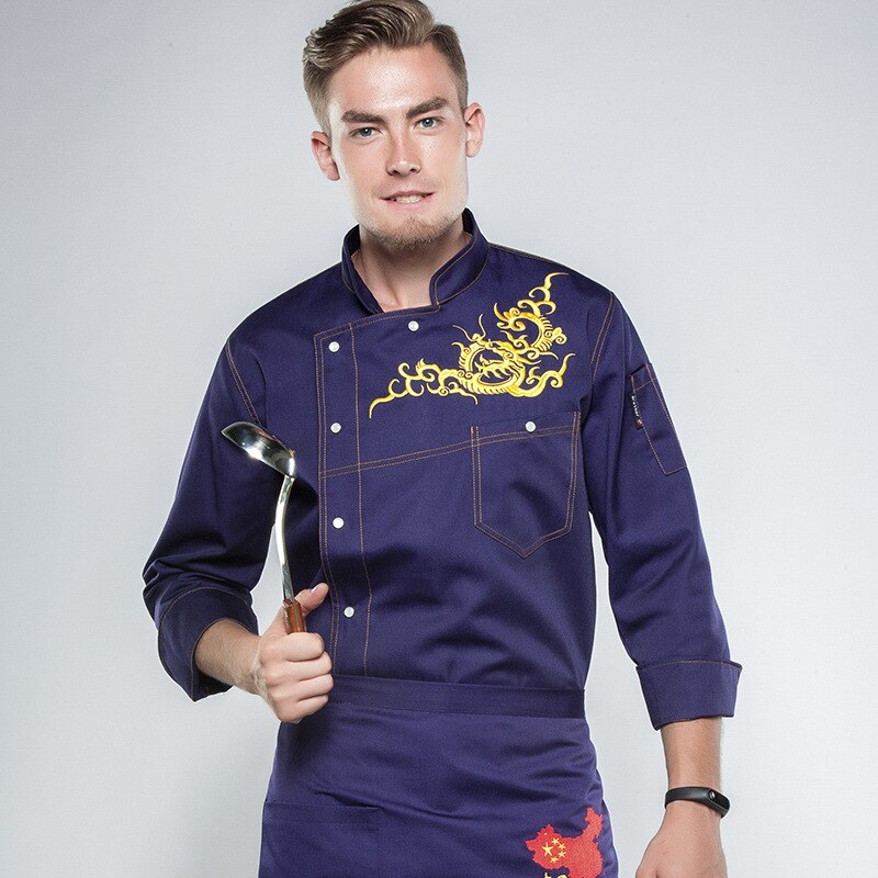Kleding voor restaurantkoks keuken keuken keukenkleding heren en dames herfst en winter keukenkleding