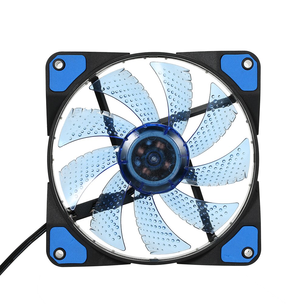 CPU Fan PC CPU Cooler for CPU Fast Heat Dissipation Low Noise Blue Light