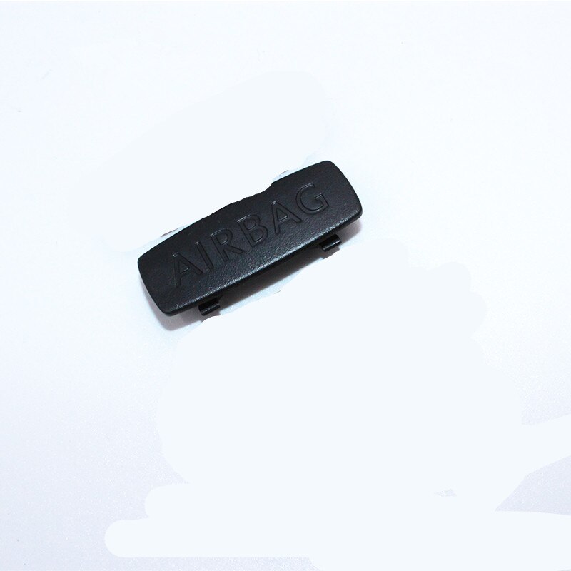 Airbag bc søjleindsats trim cover "airbag" badge til cc golf jetta passat polo touran 5 g 0853437 1 k 0853437b 3 c 0853437c: Sort