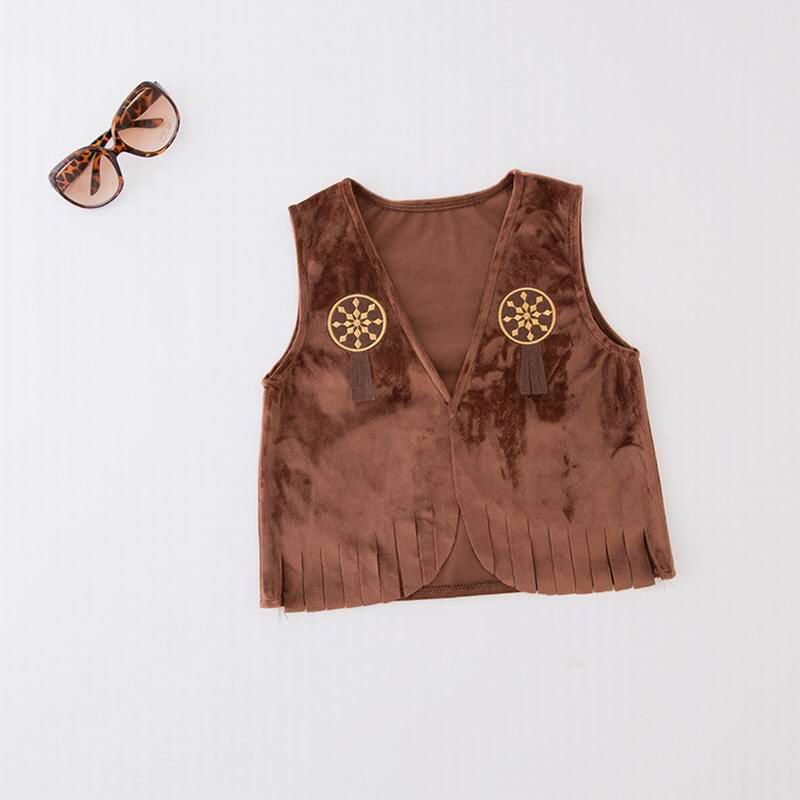 Drengedragt baby hvide skjorter + vest + bukser 3 stk outfits sæt rollespil kostume baby tøj  e16361