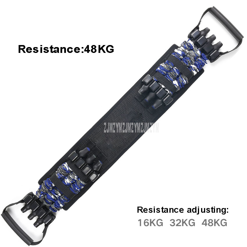 36Kg/48Kg/69Kg/90Kg Multifunctionele Weerstand Puller Pull Up Riem Arm Kracht Fitness apparatuur Puller Voor Halter Bankje Sport: 48KG Resistance
