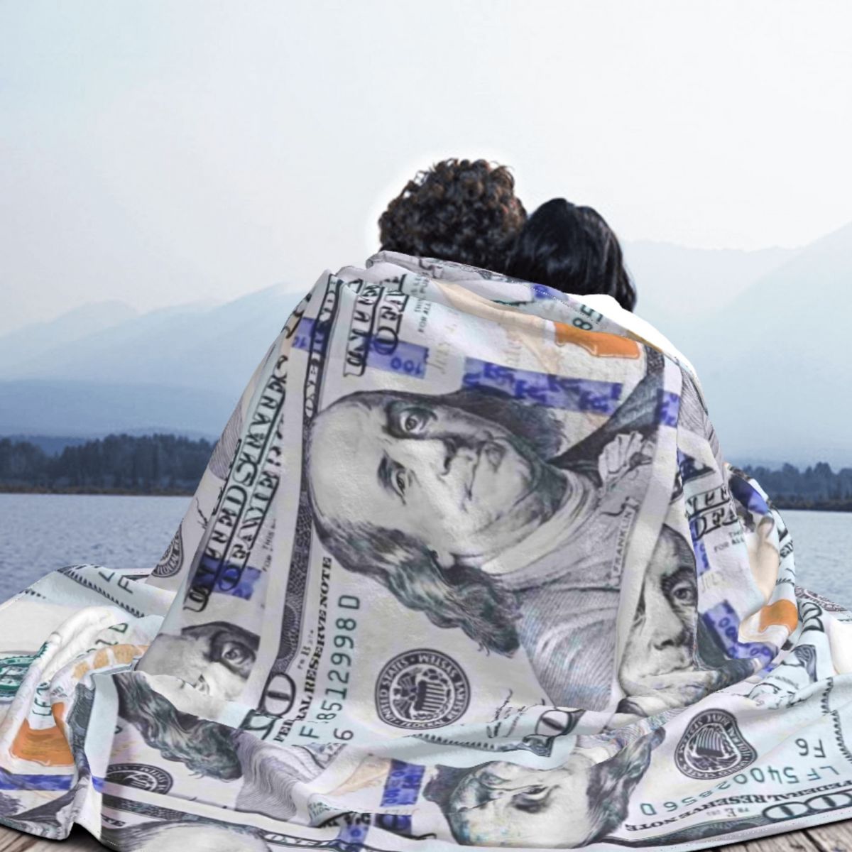 Dollar Dekens Fleece Decoratie Ultra-Zachte Dekens Gooien Voor Beddengoed Slaapkamer Pluche Dunne Quilt