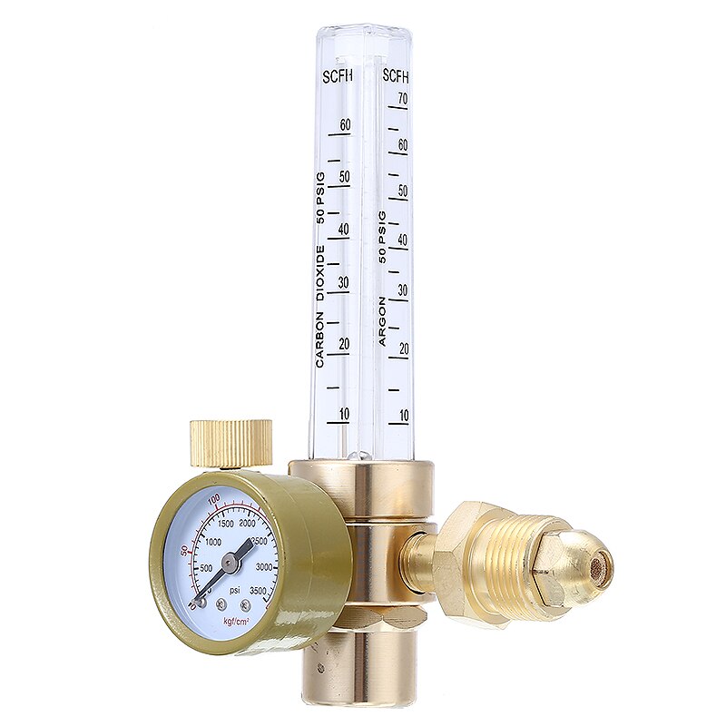 Argon Regulator Argon CO2 Gas Pressure Regulator Gauge Mig Tig Lassen Gas Flowmeter Druk Flow Meter Regulators