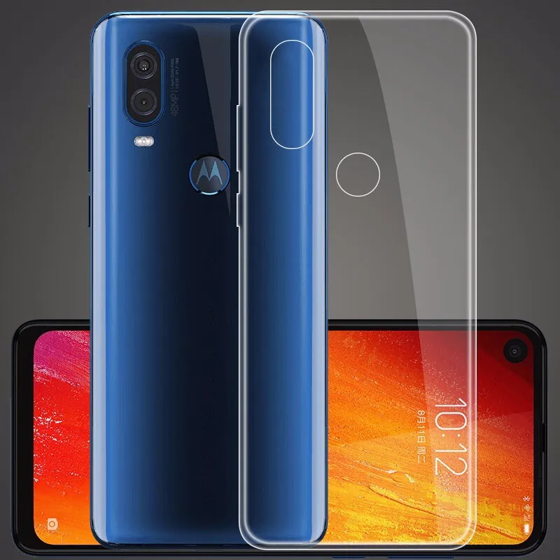 Silicone Clear TPU Case For Moto P30 Note One Pro Back Cover For Moto One Power Vision Action Hyper Fusion Plus Macro Case