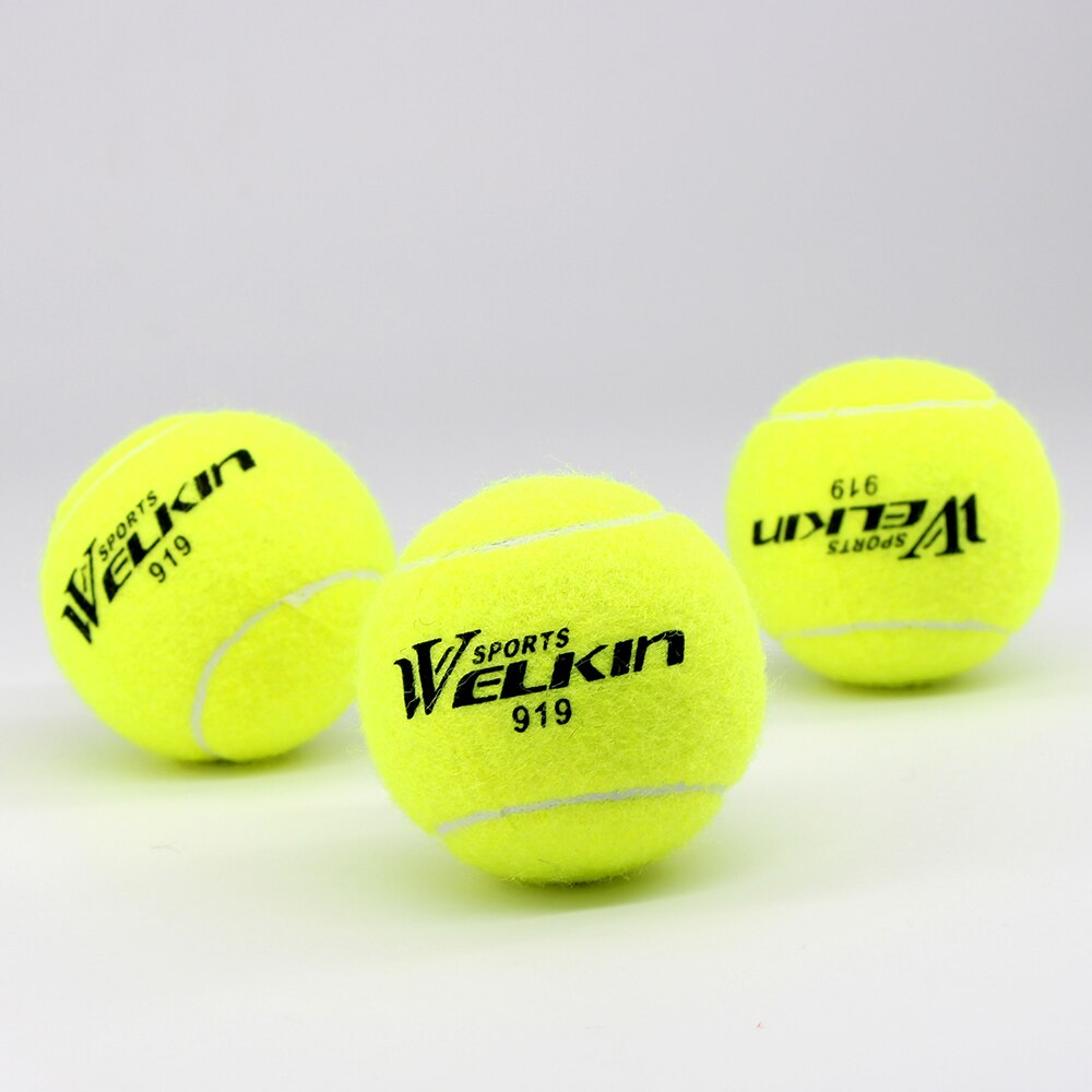 WELKIN #919 1pcs Training Tennis Training Tennis Rubber High bounce for Family Friend Beginner School Club