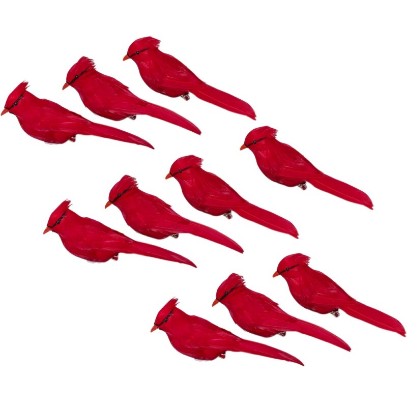 Sculptuur vogel op voet glas 12x8,5x14,5 cm